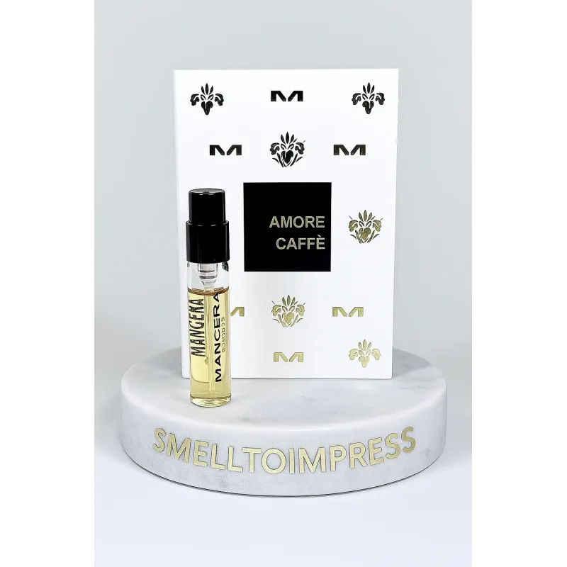 MANCERA Amore Caffe Eau de Parfum 0,06 fl. oz. 2 ml offizielle Parfümprobe